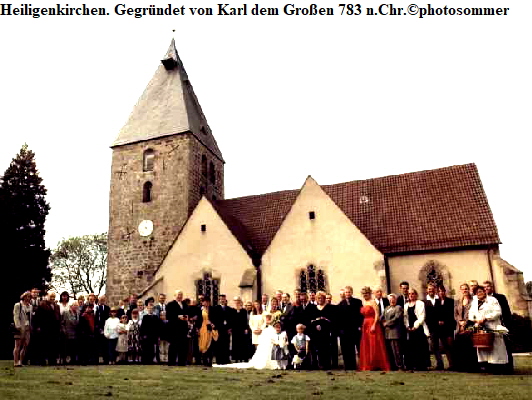 Heiligenkirchen. Gegrndet von Karl dem Groen 783 n.Chr.photosommer