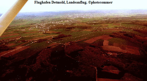 Flughafen Detmold Luft 04 1983