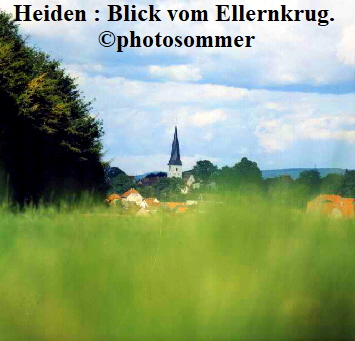 Heiden : Blick vom Ellernkrug. 
photosommer