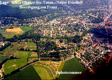 Lage: Achse Ohrser Str. Unten : Neuer Friedhof
Beerdigung von Franz . . .













                                                           photosommer