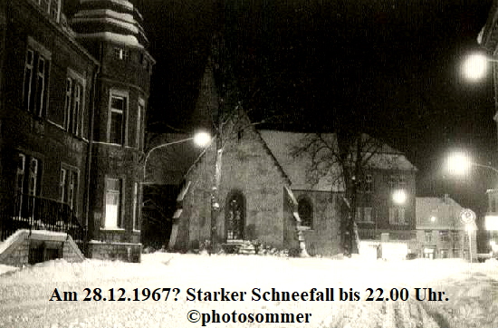 Am 28.12.1967? Starker Schneefall bis 22.00 Uhr.
photosommer