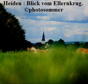 Heiden : Blick vom Ellernkrug. 
photosommer