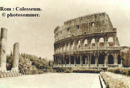 Rom : Colosseum.
 photosommer.