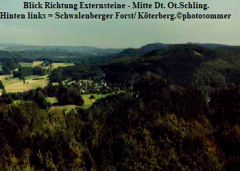 Blick Richtung Externsteine - Mitte Dt. Ot.Schling.
Hinten links = Schwalenberger Forst/ Kterberg.photosommer





















Mitte: OT Schling